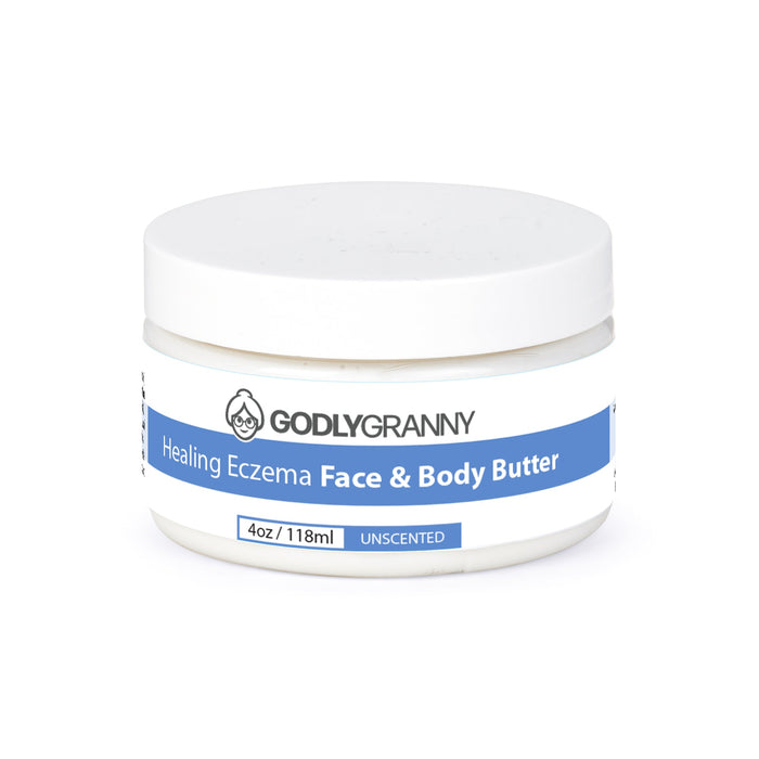 Unscented Moisturizing Face & Body Butter – 4oz packaging