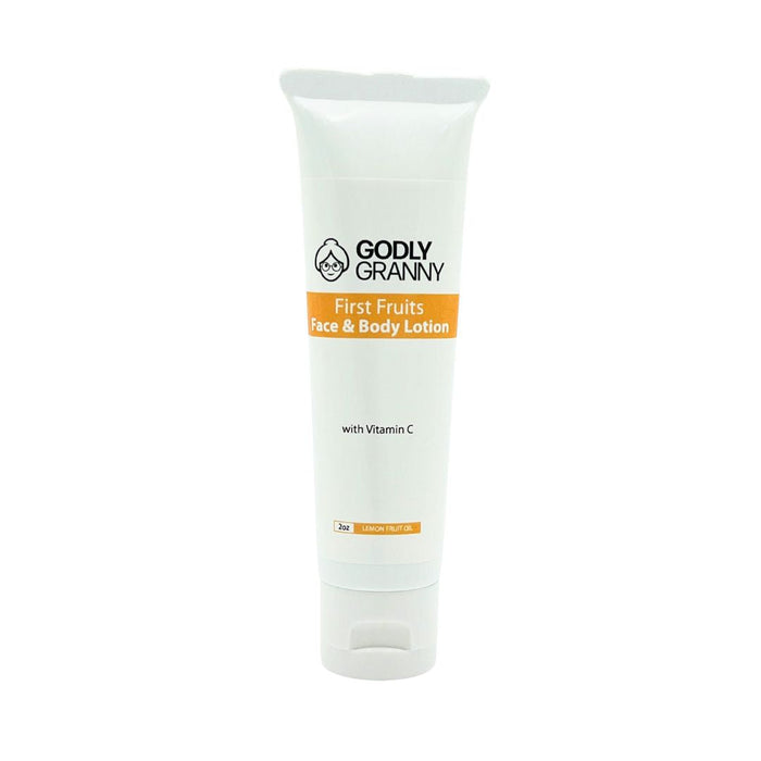 First Fruits Vitamin C Face & Body Lotion – Lemon Fruit Oil packaging