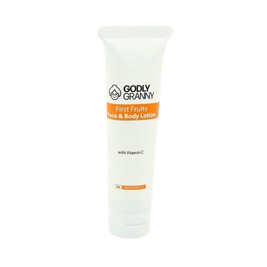 First Fruits Vitamin C Face & Body Lotion – Orange Fruit Oil packaging