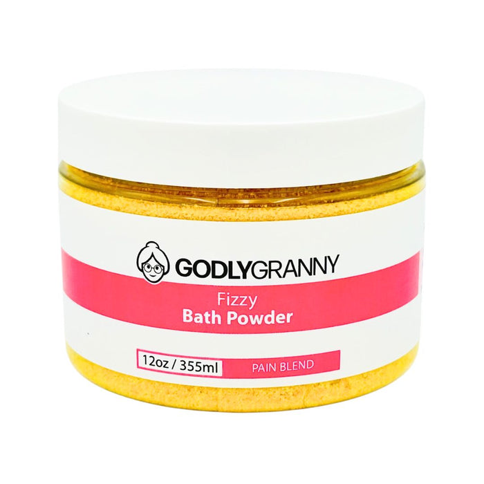 Botanical Blend Fizzy Bath Powder, 12 oz packaging