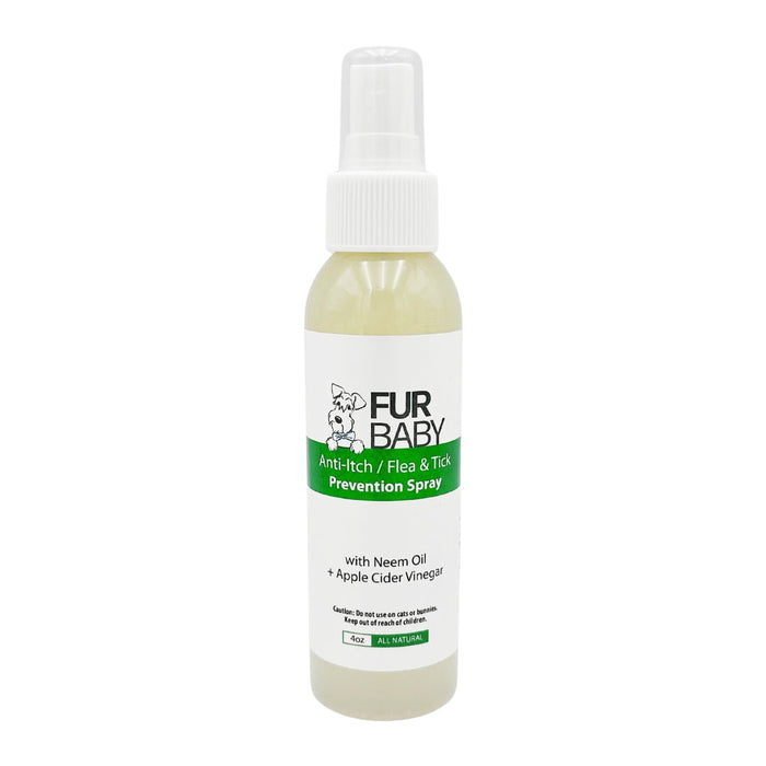 Fur Baby Neem Oil & Apple Cider Vinegar Pet Spray, 4 oz packaging