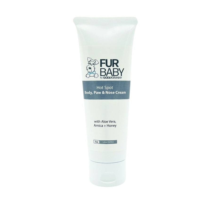 Fur Baby Paw & Nose Cream with Aloe, Arnica & Honey, 4 oz packaging