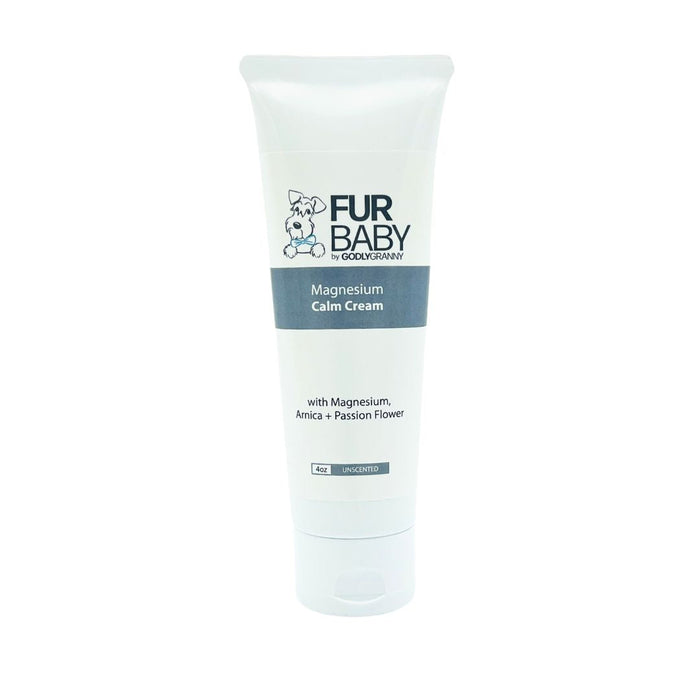 Fur Baby Magnesium Cream with Arnica & Passionflower, 4 oz packaging