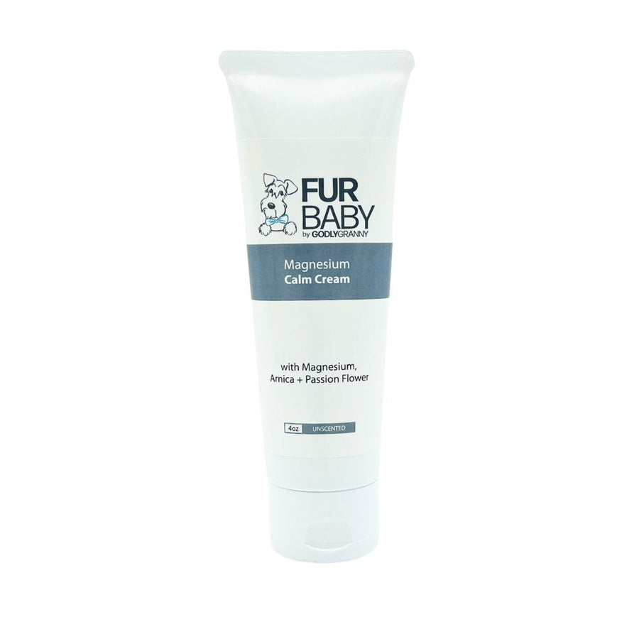 Fur Baby Magnesium Cream with Arnica & Passionflower, 4 oz packaging