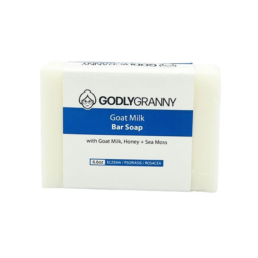 Goat Milk Soap with Honey & Sea Moss – Sensitive Skin | Unscented packaging