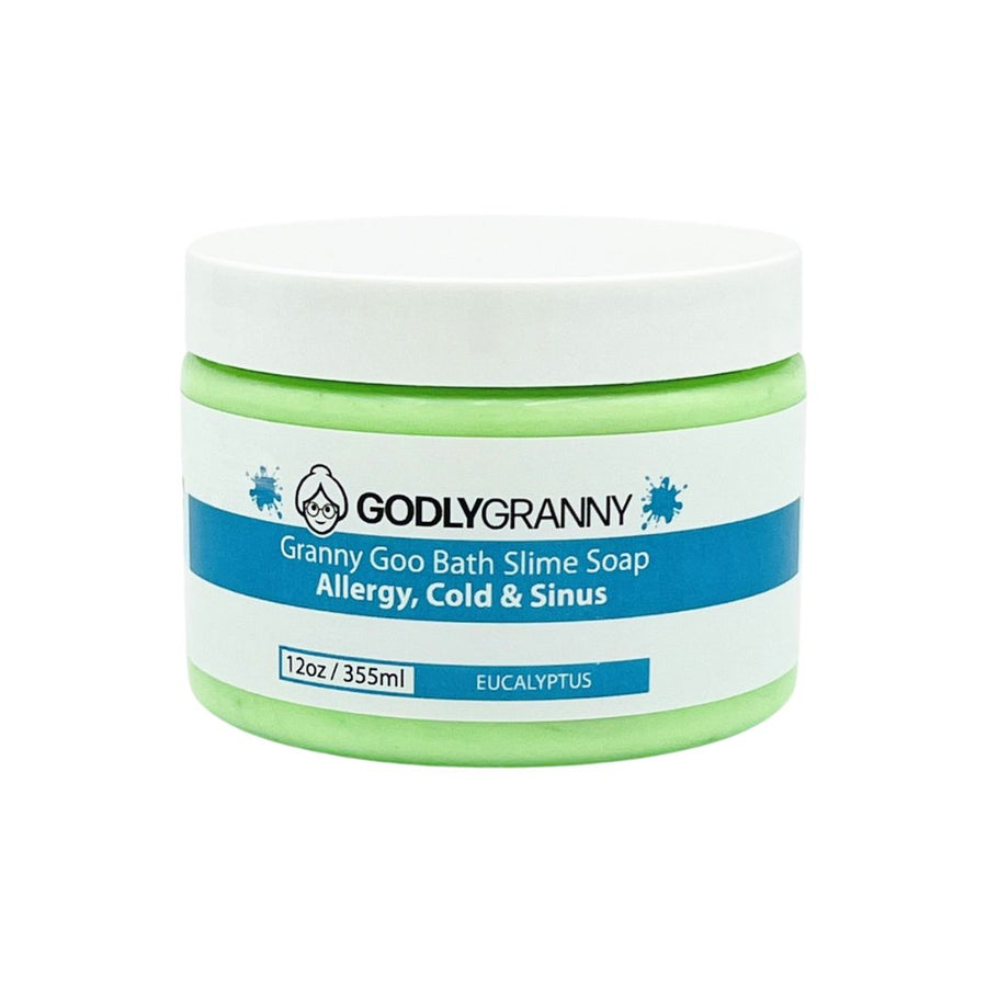 Granny Goo Eucalyptus Bath Slime Soap, 12 oz packaging