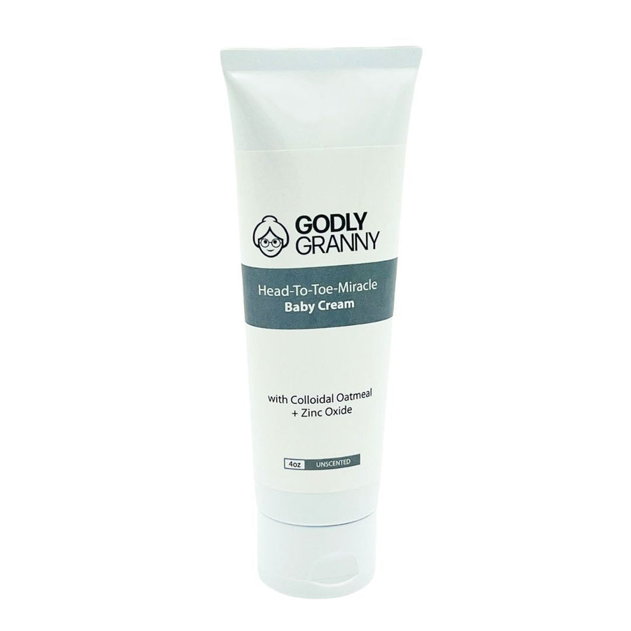 Baby Body Cream with Colloidal Oatmeal & Zinc Oxide – 4oz Tube / Unscented packaging