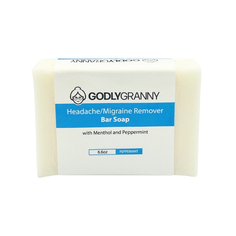 Menthol & Peppermint Bar Soap, 6.6 oz packaging