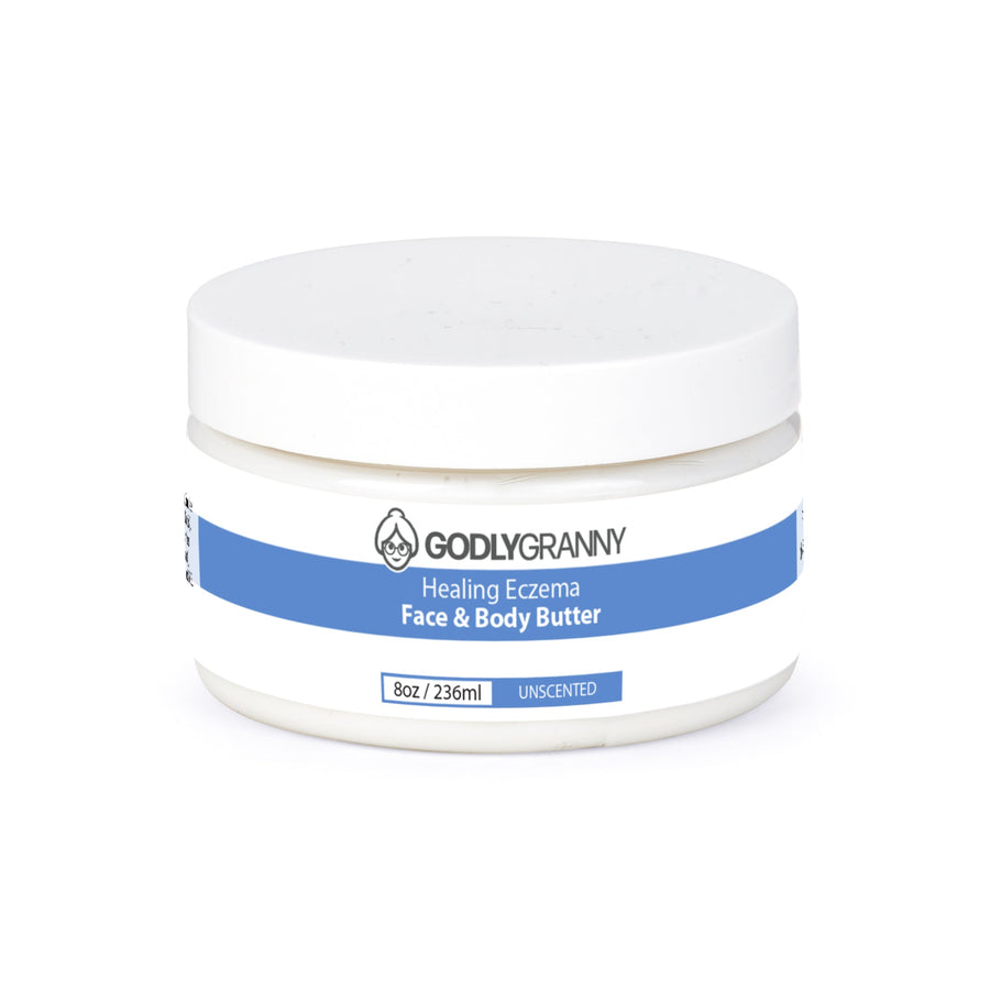 Unscented Moisturizing Face & Body Butter – 8oz packaging