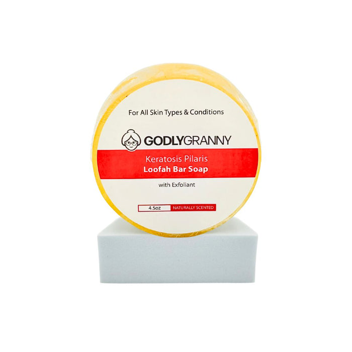 Exfoliating Loofah Soap Bar, 4.5 oz packaging