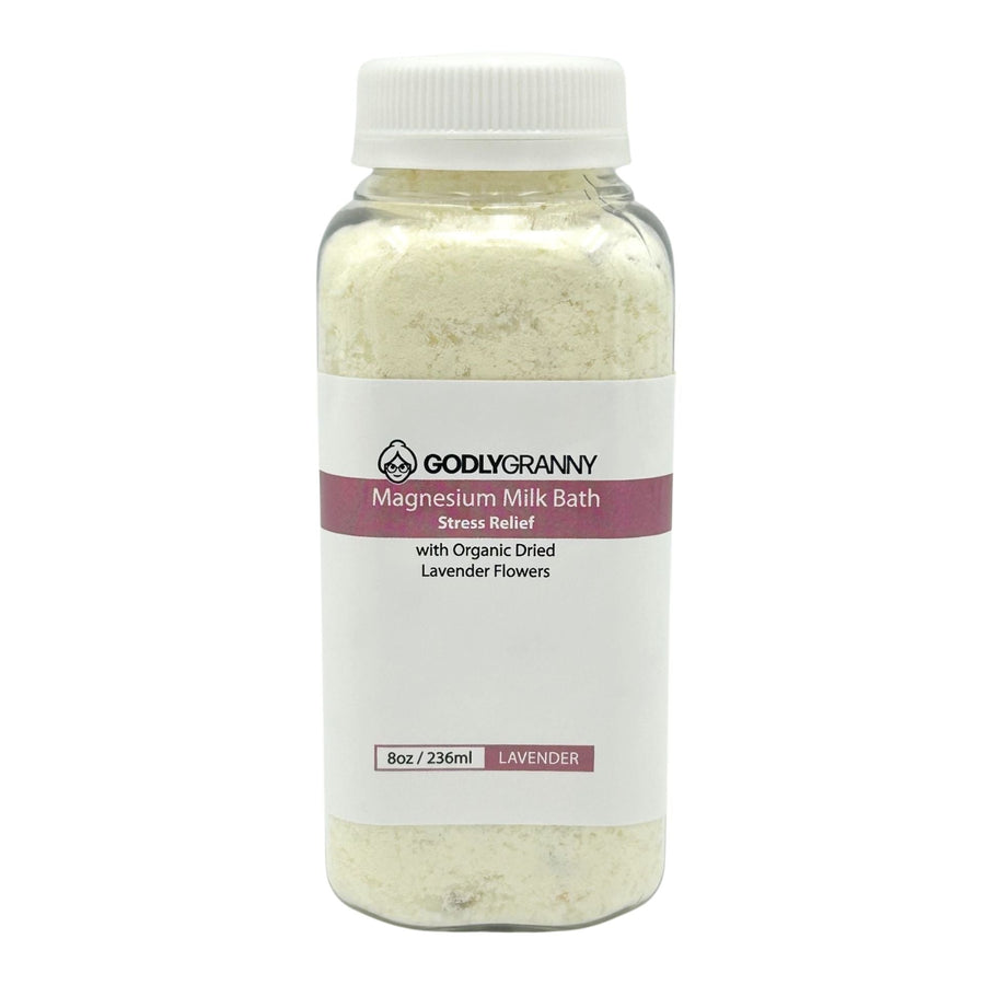 Magnesium Milk Bath – Stress Relief packaging