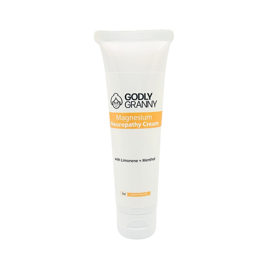 Magnesium Massage Cream with Limonene & Menthol – 2oz Tube packaging