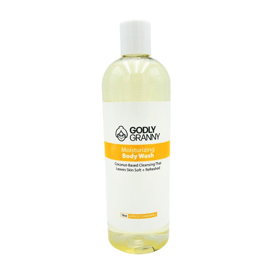 Moisturizing Body Wash – Apricot Chamomile packaging
