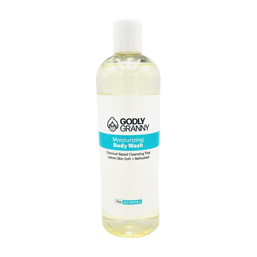 Moisturizing Body Wash – Sea Minerals packaging