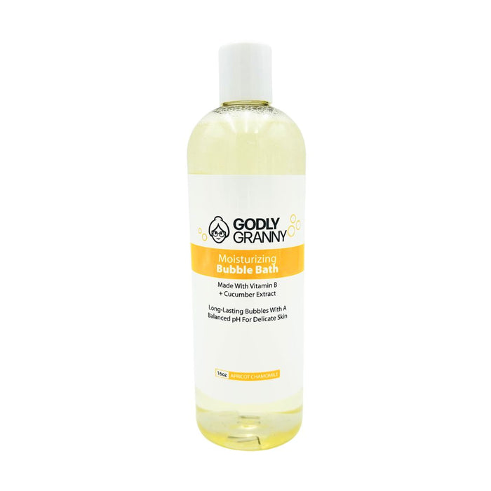 Cucumber & Vitamin B Moisturizing Bubble Bath, 16 oz packaging