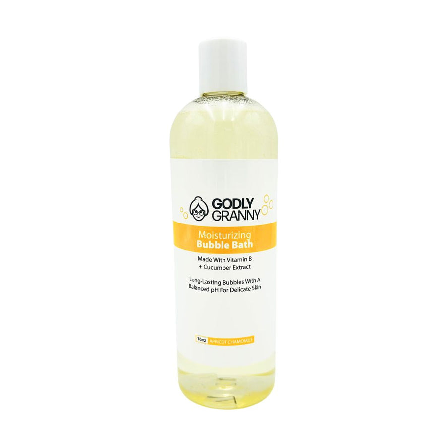 Cucumber & Vitamin B Moisturizing Bubble Bath, 16 oz packaging