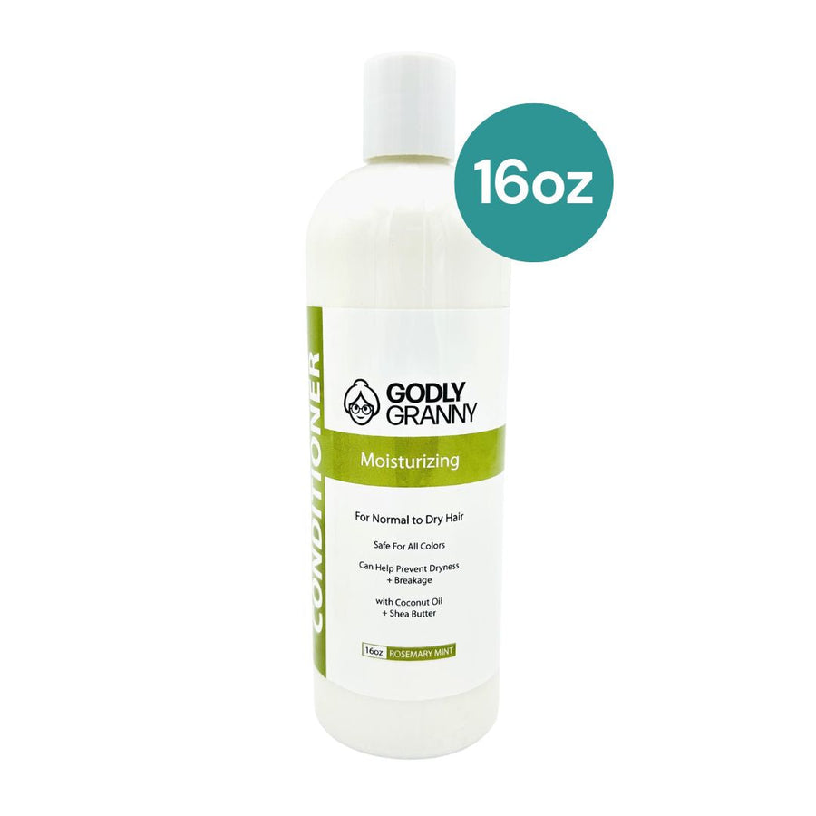 Coconut Oil & Shea Butter Hair Conditioner – Rosemary Mint packaging