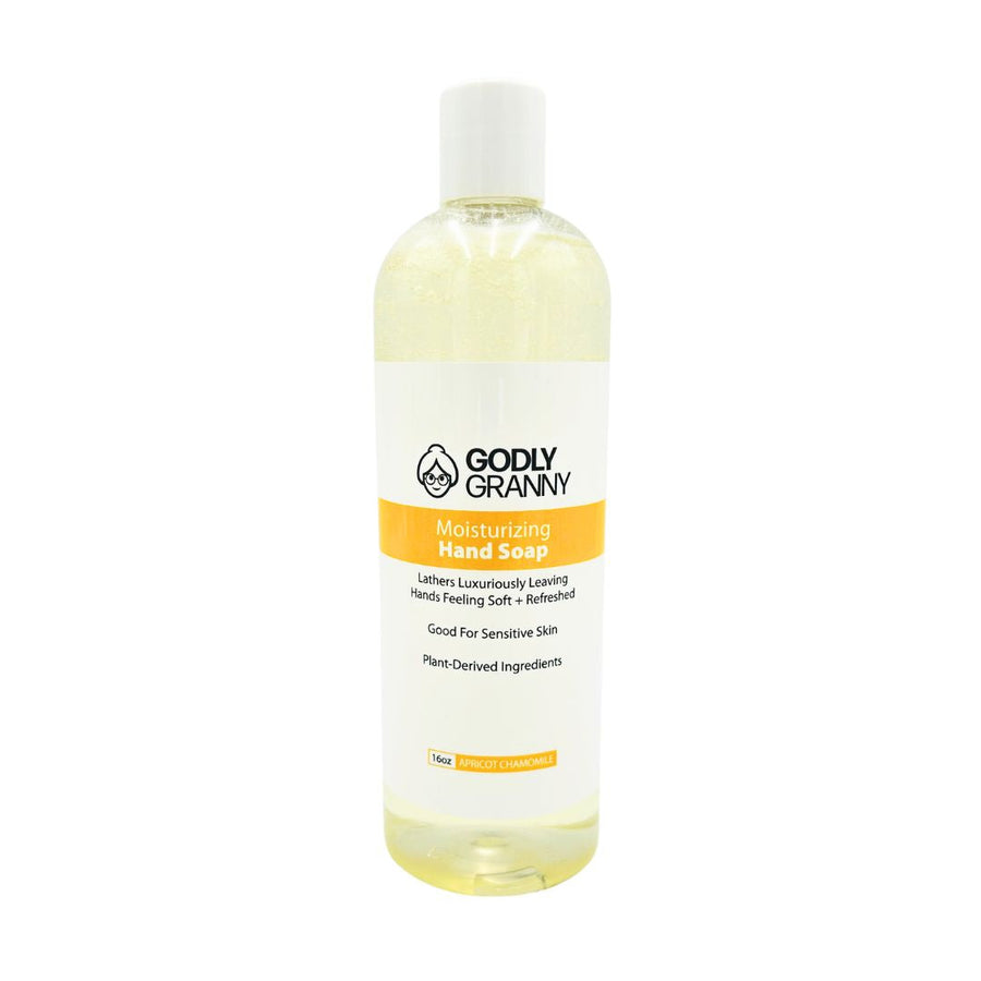 Moisturizing Liquid Hand Soap – Apricot Chamomile packaging