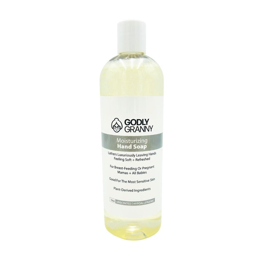 Moisturizing Liquid Hand Soap – Unscented | Hypoallergenic packaging