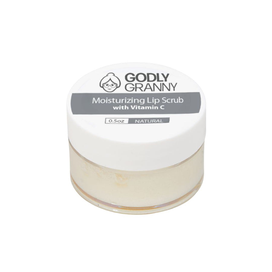 Moisturizing Vitamin C Lip Scrub – Unflavored packaging