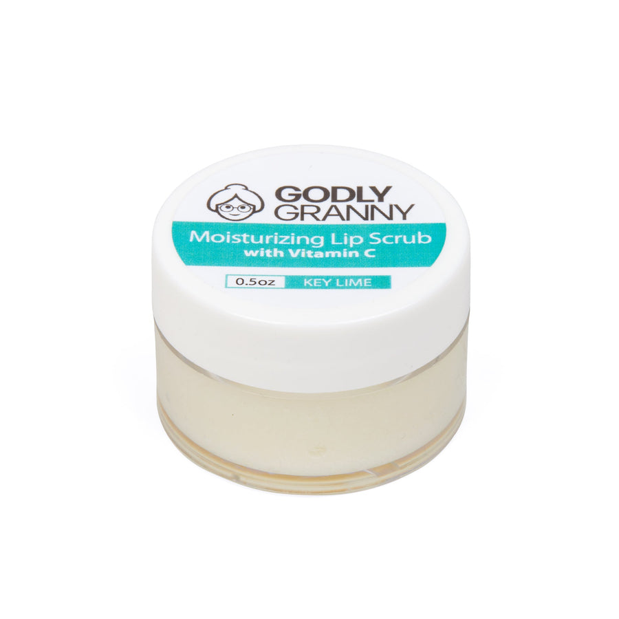 Moisturizing Vitamin C Lip Scrub – Key Lime packaging