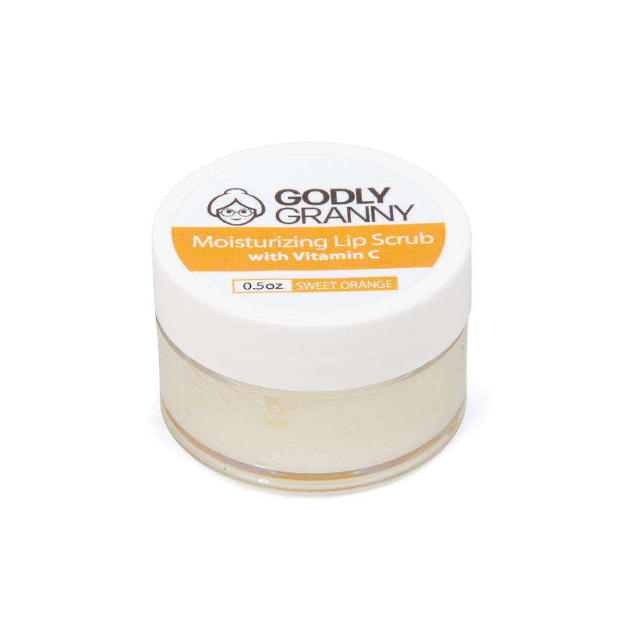 Moisturizing Vitamin C Lip Scrub – Sweet Orange packaging