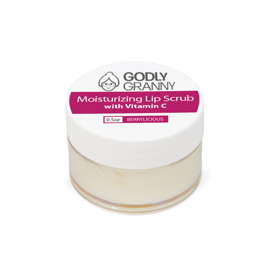 Moisturizing Vitamin C Lip Scrub – Berrylicious packaging