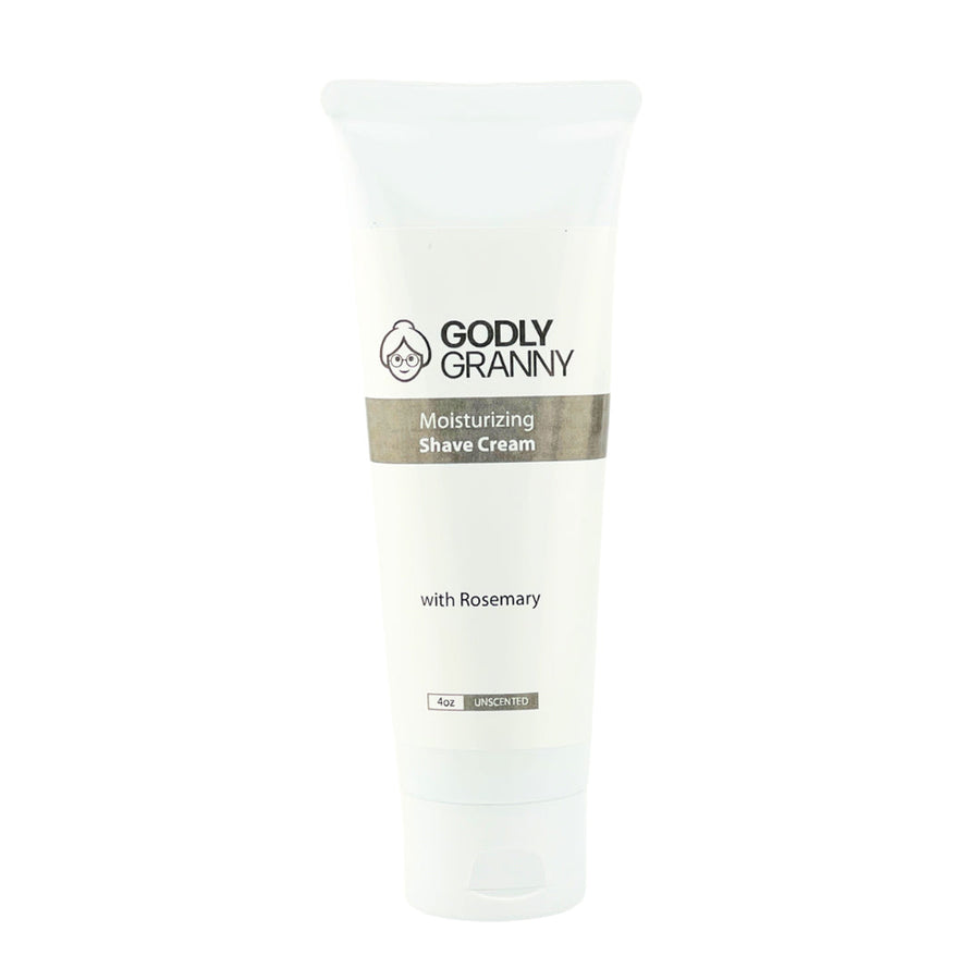 Rosemary Moisturizing Shave Cream – Unscented packaging