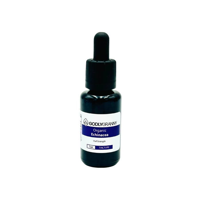 Organic Echinacea Tincture, 1 oz packaging