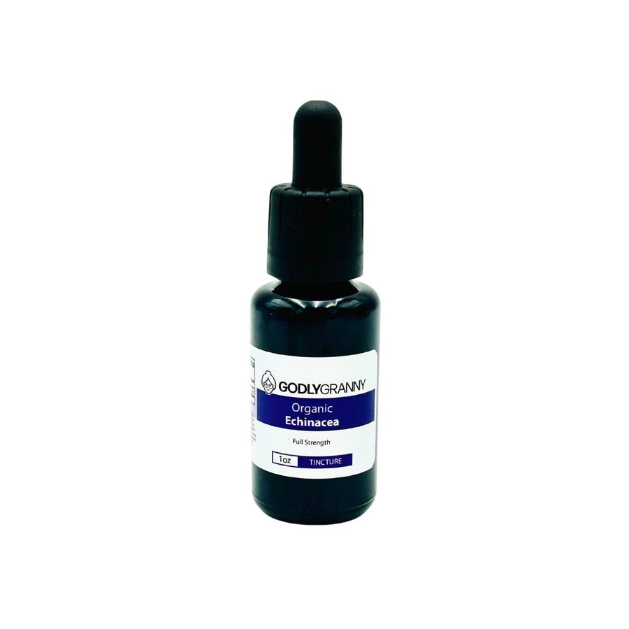 Organic Echinacea Tincture, 1 oz packaging