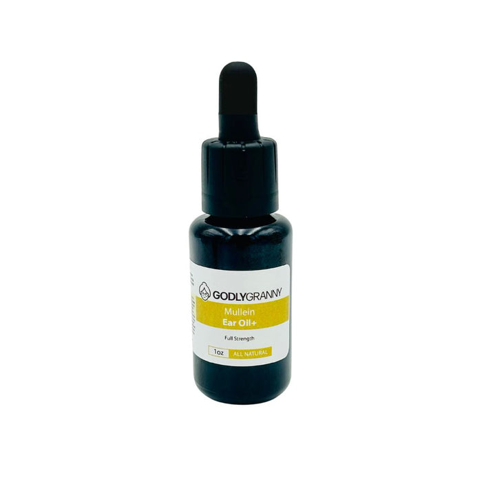 Mullein Ear Oil+ with Calendula & Garlic, 1 oz packaging