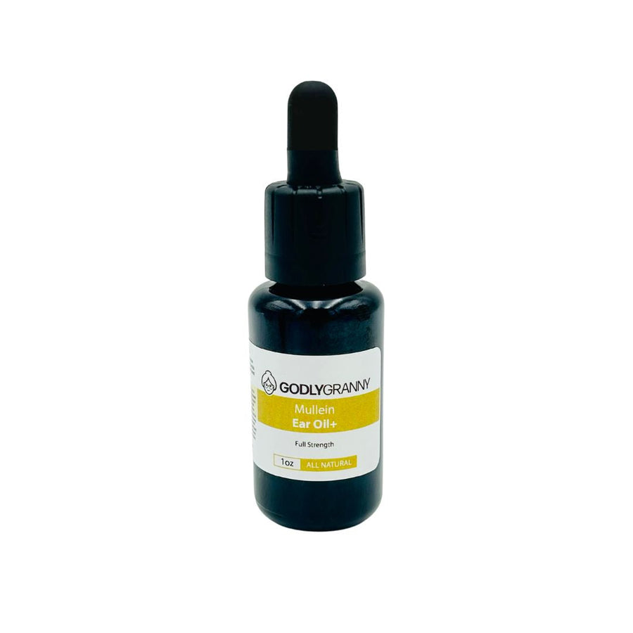 Mullein Ear Oil+ with Calendula & Garlic, 1 oz packaging
