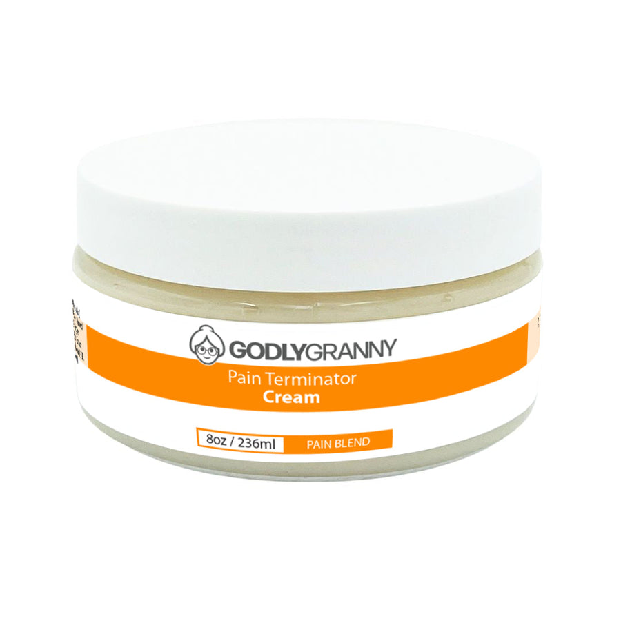 Menthol & Corydalis Massage Cream – 8oz Jar packaging
