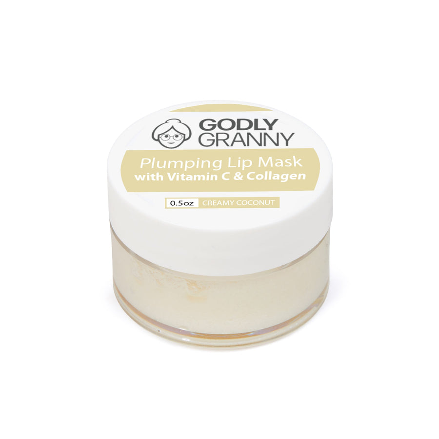Vitamin C & Collagen Lip Mask – Creamy Coconut packaging