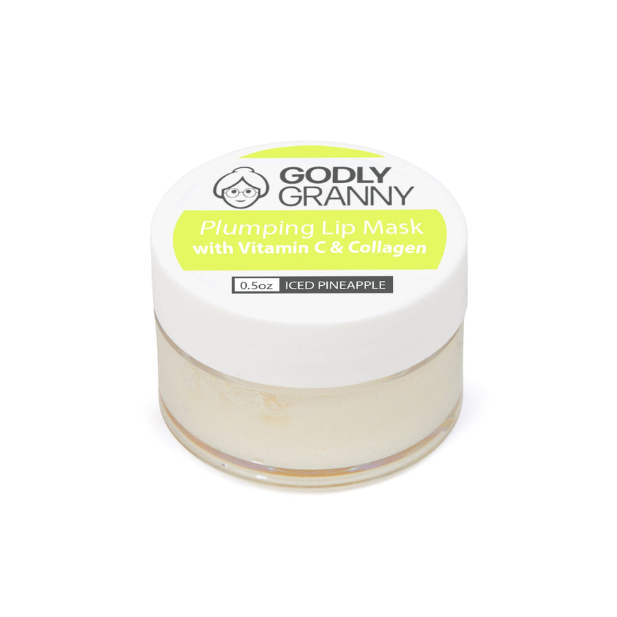 Vitamin C & Collagen Lip Mask – Iced Pineapple packaging