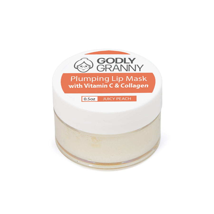 Vitamin C & Collagen Lip Mask – Juicy Peach packaging