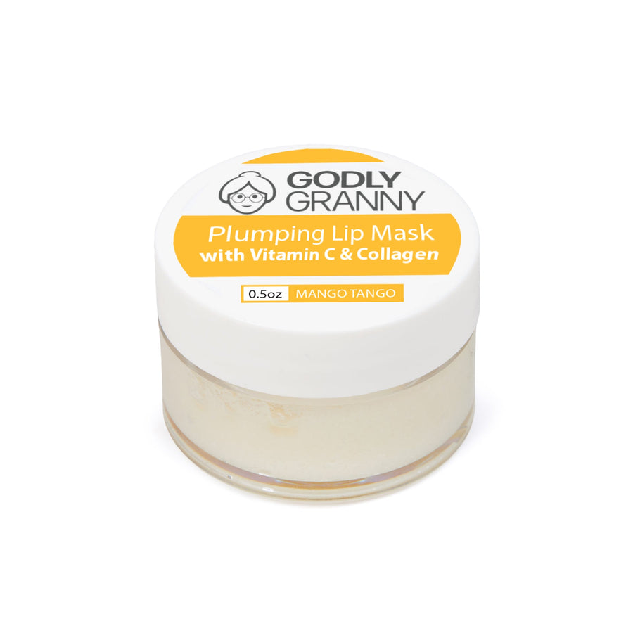 Vitamin C & Collagen Lip Mask – Mango Tango packaging