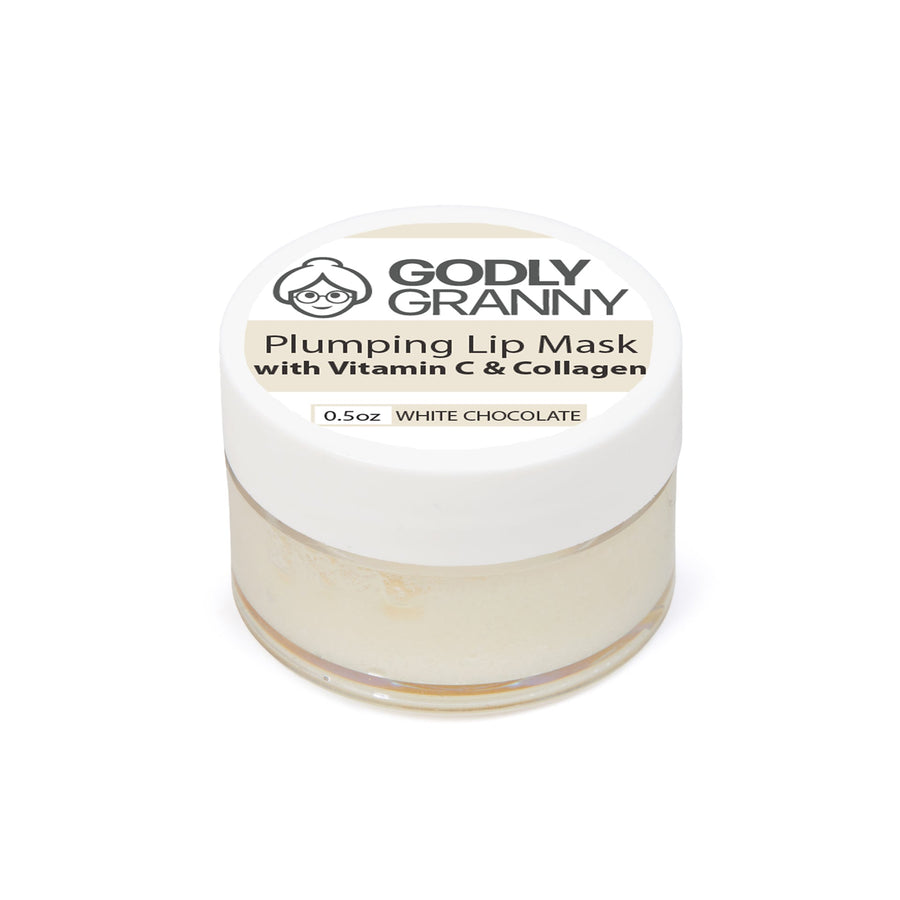 Vitamin C & Collagen Lip Mask – White Chocolate packaging