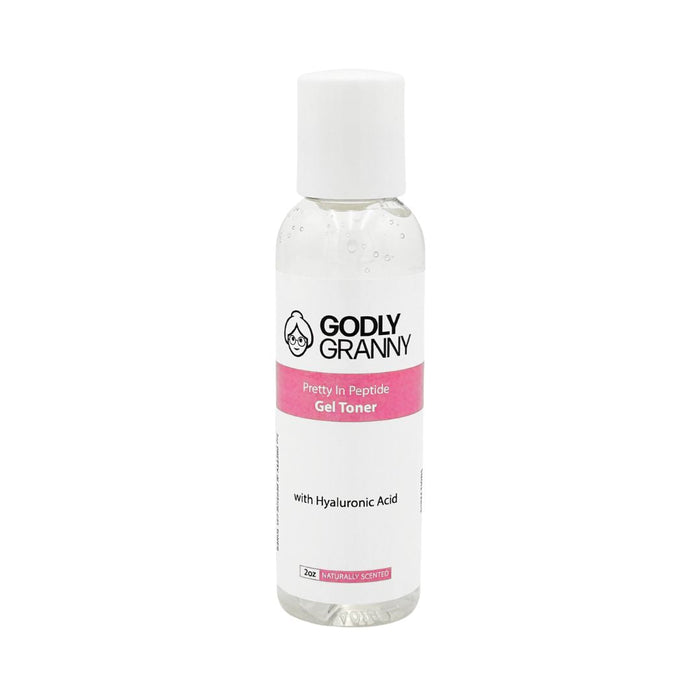Pretty in Peptide Hyaluronic Acid Gel Toner, 2 oz packaging