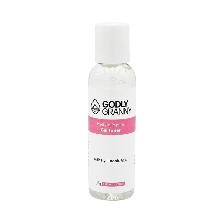 Pretty in Peptide Hyaluronic Acid Gel Toner, 2 oz packaging