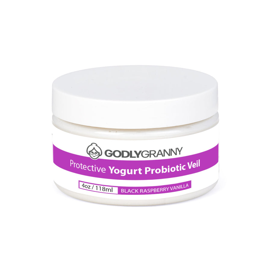 Yogurt Probiotic Face & Body Moisturizer – Black Raspberry Vanilla packaging
