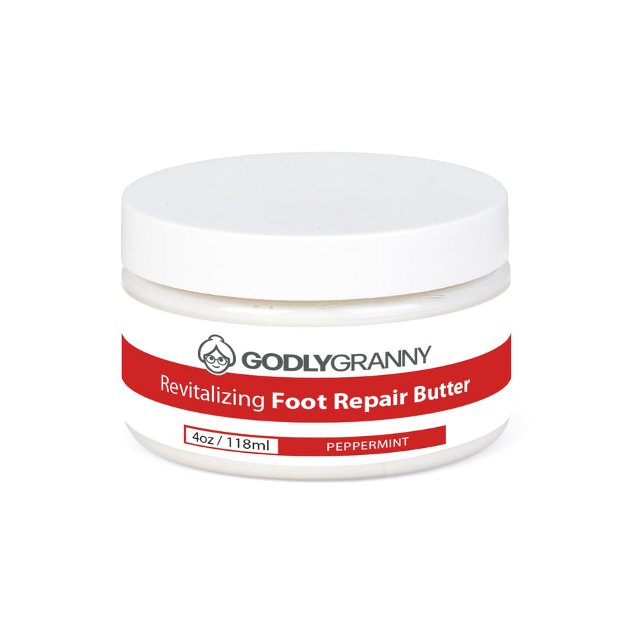 Revitalizing Foot Moisturizing Butter – Peppermint packaging