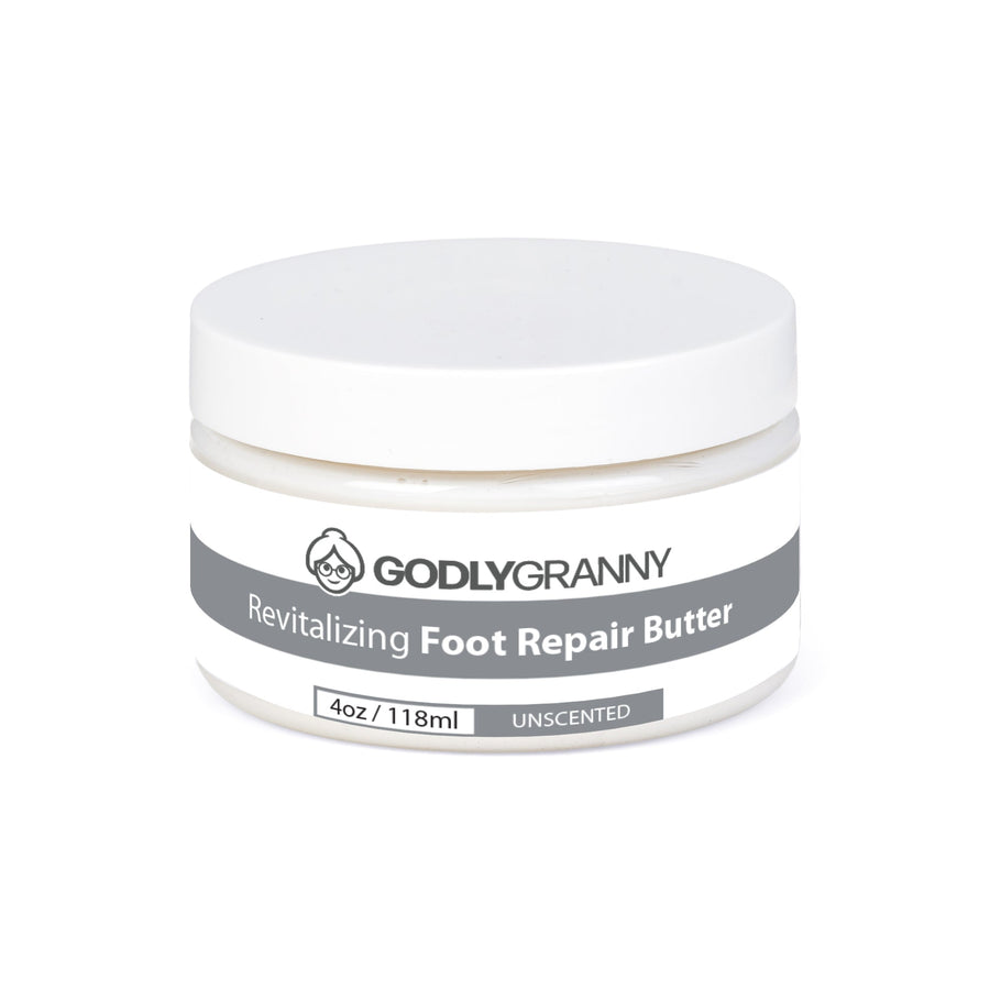 Revitalizing Foot Moisturizing Butter – Unscented packaging