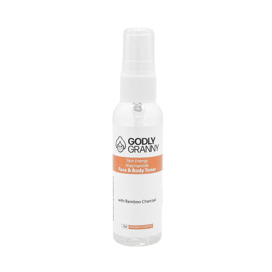 Skin Energy Niacinamide Toner with Bamboo Charcoal, 2 oz packaging