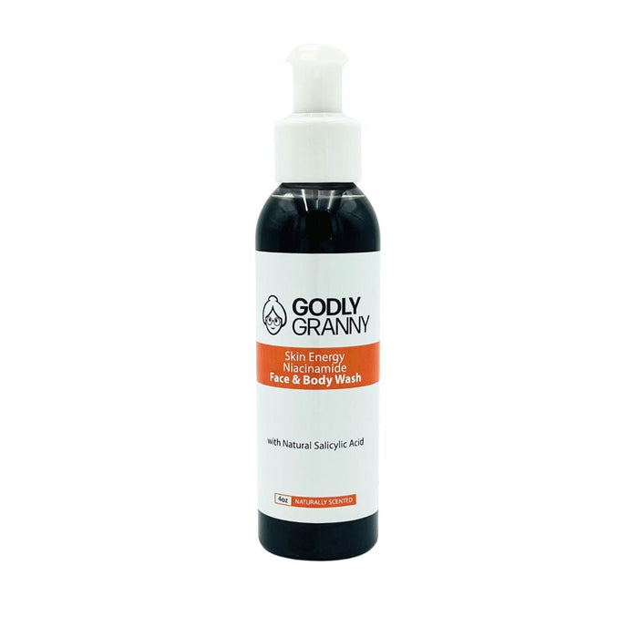 Skin Energy Niacinamide & Salicylic Acid Face Wash, 4 oz packaging