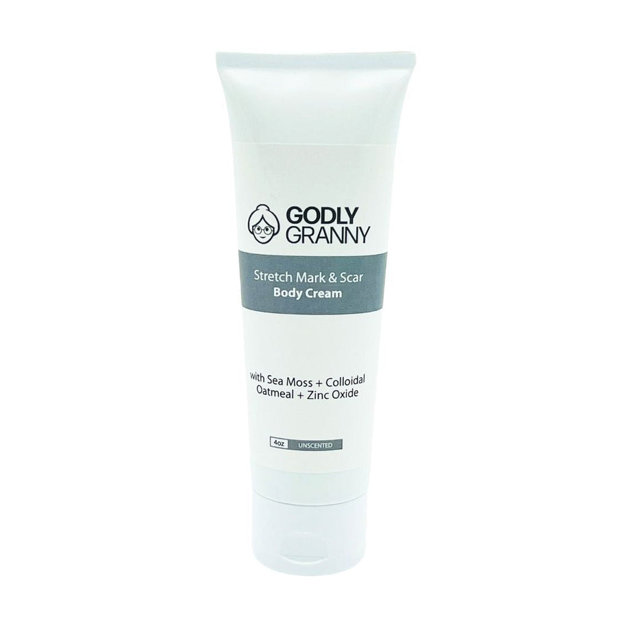Sea Moss Body Cream with Colloidal Oatmeal & Zinc Oxide – 4oz Tube / Unscented packaging