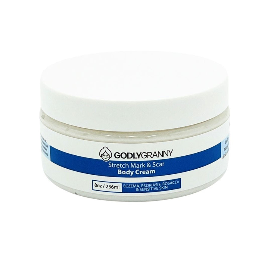 Sea Moss Body Cream with Colloidal Oatmeal & Zinc Oxide – 8oz Jar / Sensitive Skin packaging