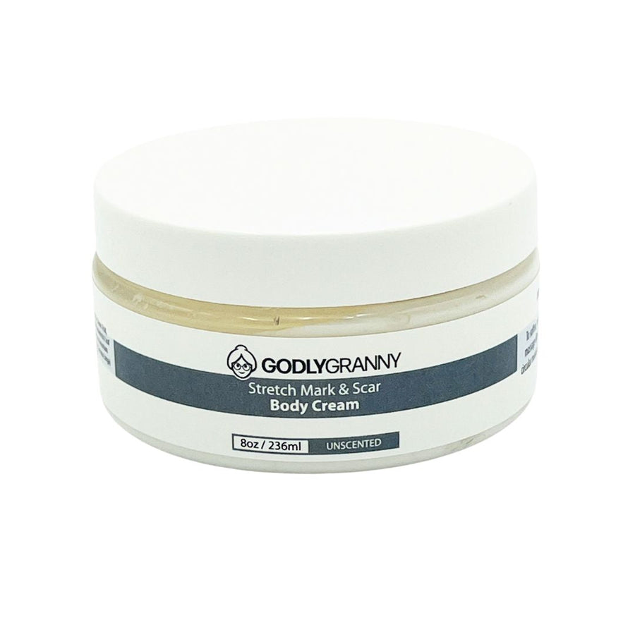 Sea Moss Body Cream with Colloidal Oatmeal & Zinc Oxide – 8oz Jar / Unscented packaging