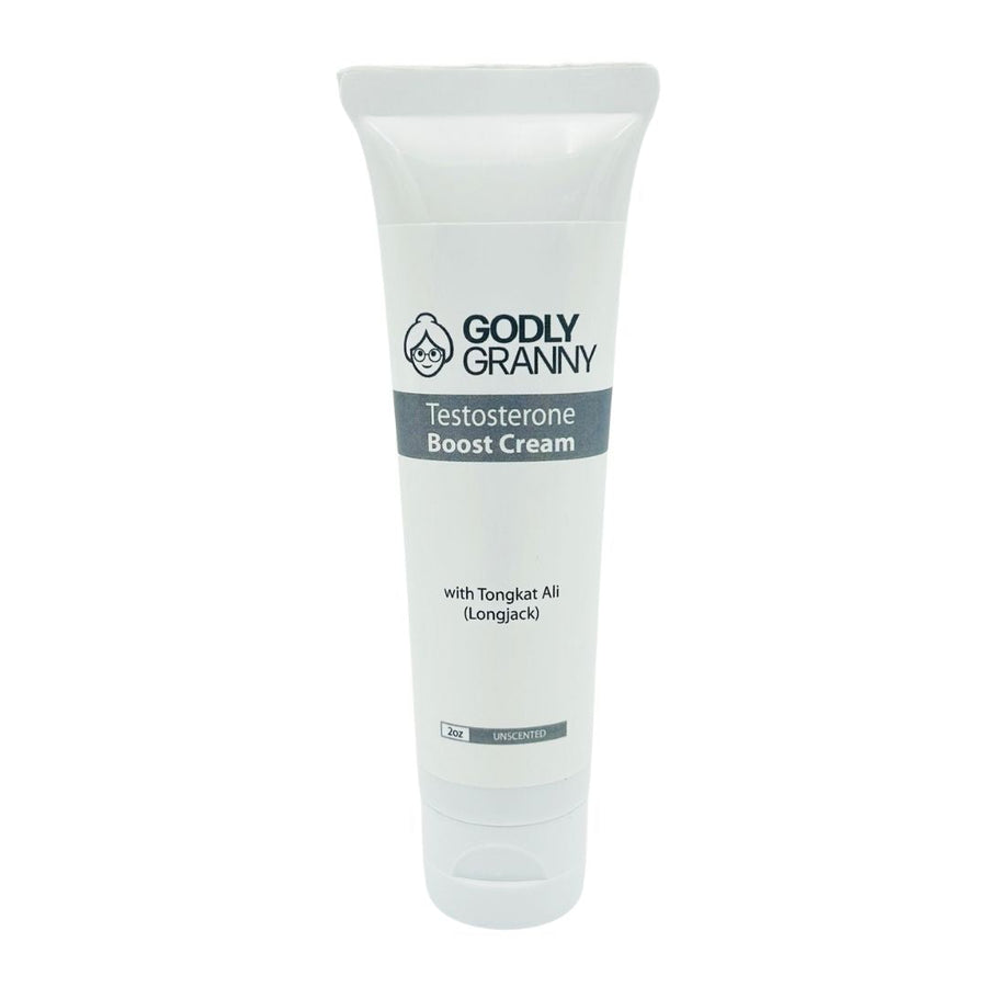 Botanical Body Cream with Tongkat Ali & Ginseng – Unscented / 2oz Tube packaging