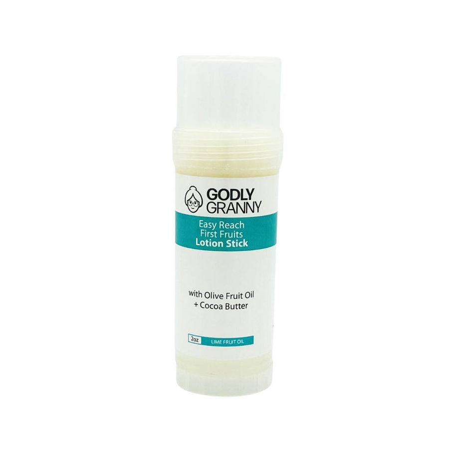 First Fruits Citrus Moisturizing Lotion Stick – Lime Fruit Oil packaging